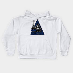 Bone collector Black Kids Hoodie